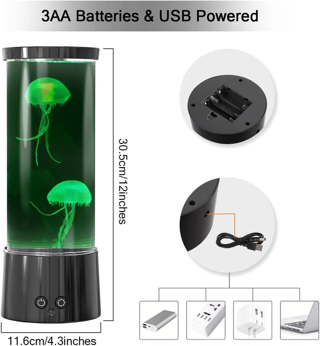 Lampa Akwarium z Meduzami – Twój Ocean w Domu